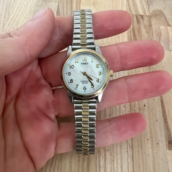 Timex Accessories - Timex Silver and Gold Women's Watch